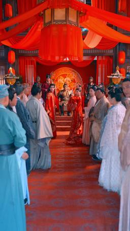 Love Blooms Amidst Power episode 12