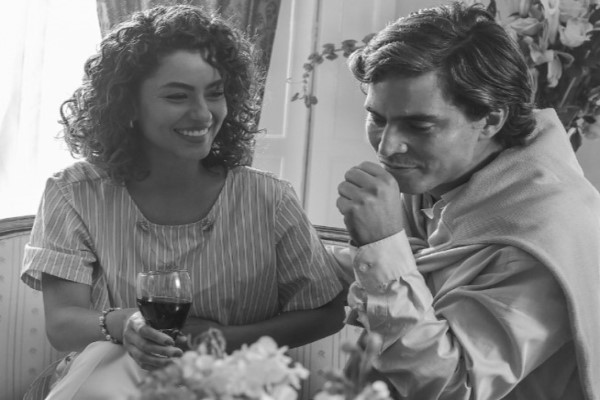 Patricio Gavaria junto a Luciana