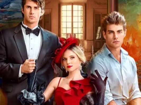 Actriz Nicole Mattox 
Atrapada en el abrazo del jefe