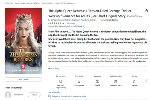 the alpha queen returns book amazon