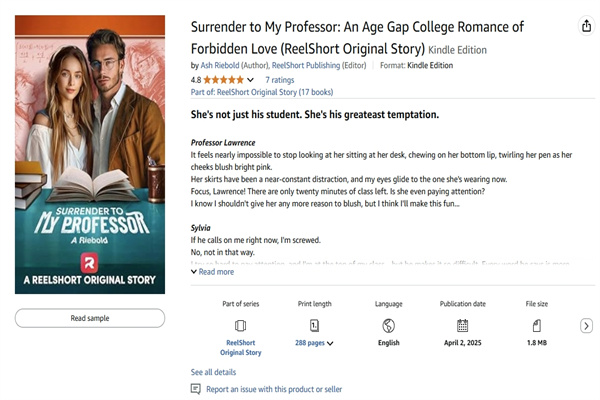 surrender to my professor book amazon