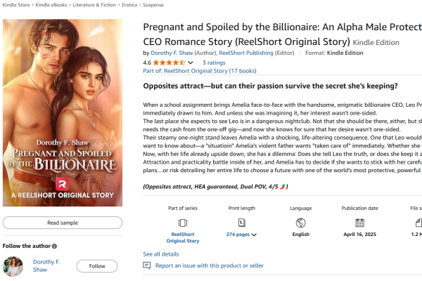 Pregnant and Spoiled by the Billionaire Amazon