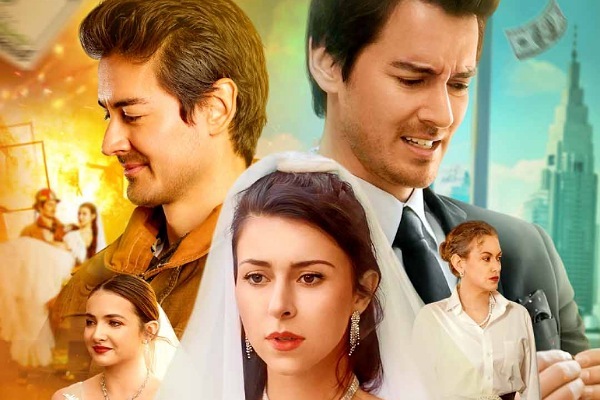 Archer Cain and Alice Quinn in My Firefighter Fiancé Returns as a Billionaire Movie