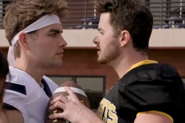 cameron carter cast in the Quarterback's First Love