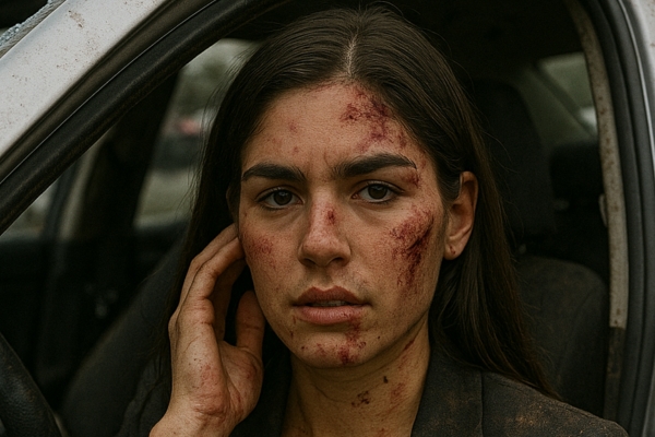 The Deaf Heiress’s Secret Emily in a car accident