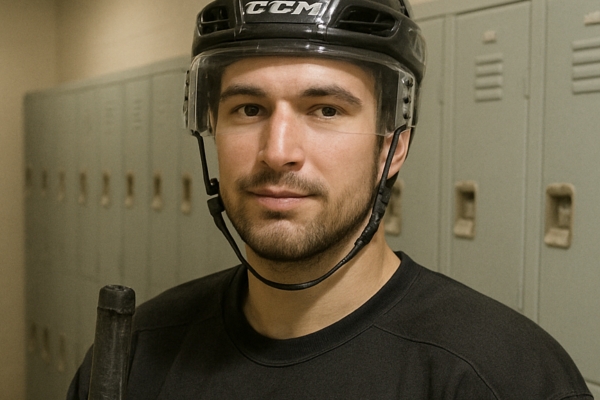 The Virgin Stripper and the hockey star casper