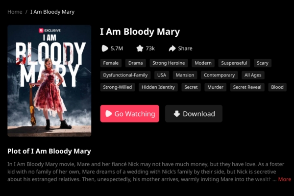 Movies like knives out on reelshort