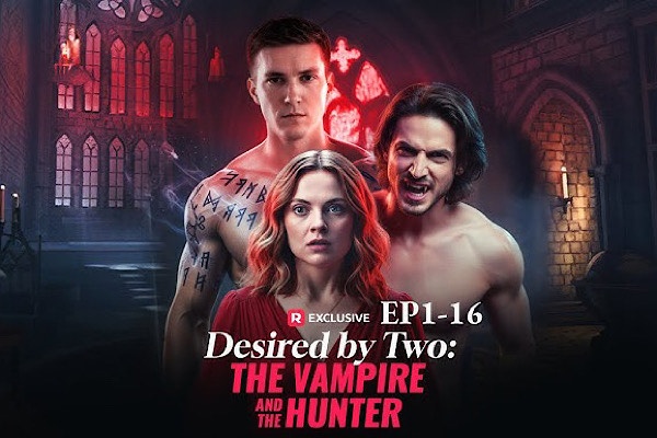Desired by Two the Vampire and the Hunter