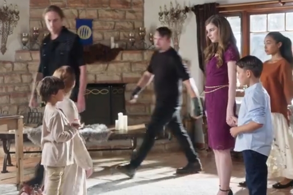 after being marked by alpha film