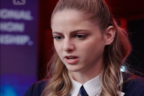 Haley Evans As Melanie Walton