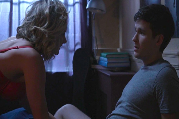 Sophia White and Jason Brady in Bad Sister