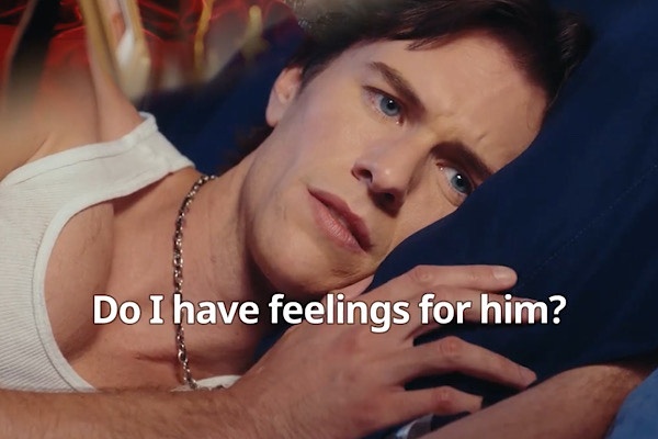 Nicholas Valeheart and Lucas Wilder in The Prince's First Love