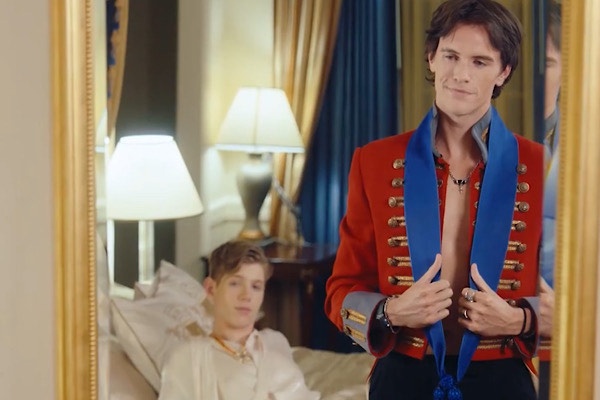 Nicholas Valeheart and Lucas Wilder in The Prince's First Love