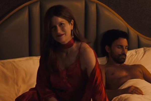 Anina Net in a mafia movie