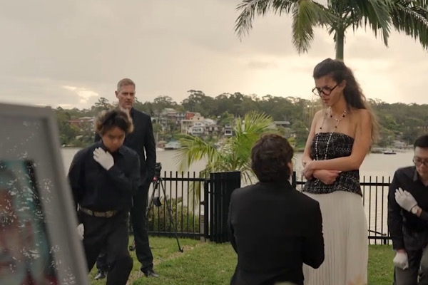 Maria St. Clair and Richard Paterson Cast