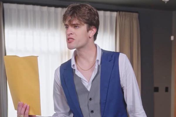 Tate Doppler in a romantic movie