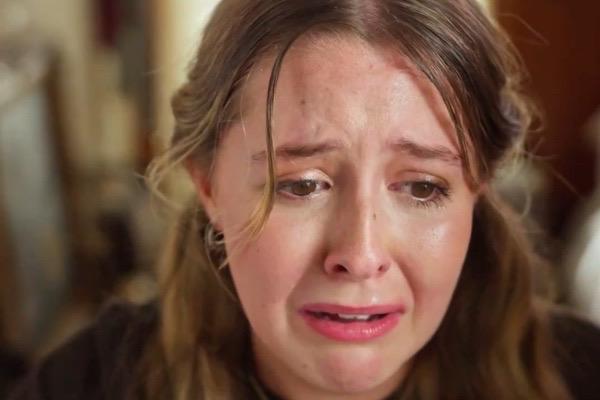 Trinity Johnston in the Christmas switch