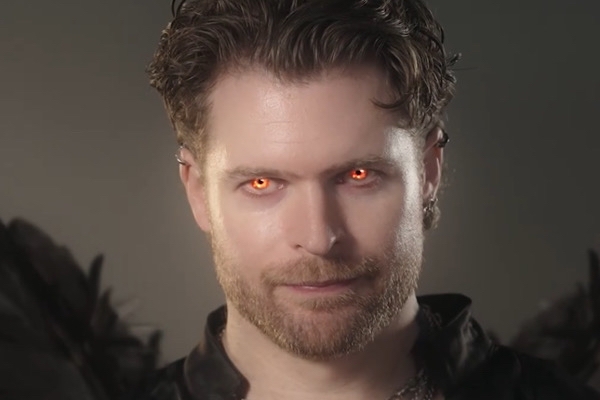 Angela Williams and Lucifer Morningstar Actor