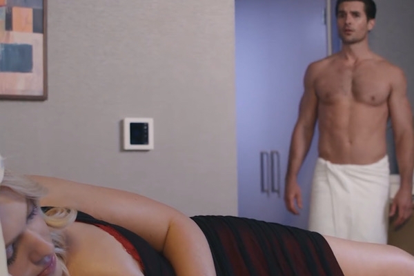 Harrison Damien and Sophia Walker in Double Life of a Cell Block King