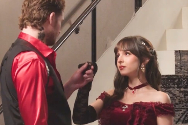 Rose Sterling and Liam Hawthorne in Rose in Chains