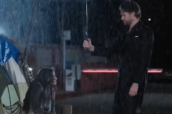 Jade Gray and Ryan Cole in Honey-Trapped My Fiancé's Billionaire Rival