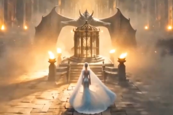 Sold to the warlord born for the sky dailymotion: a generative AI royal romance fantasy of the enemies to lovers troupe