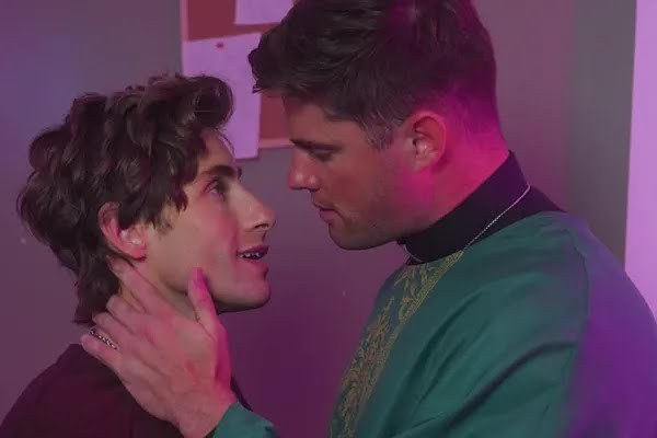 Theo Martin and Father Alexander in Altarboy Movie by ReelShort