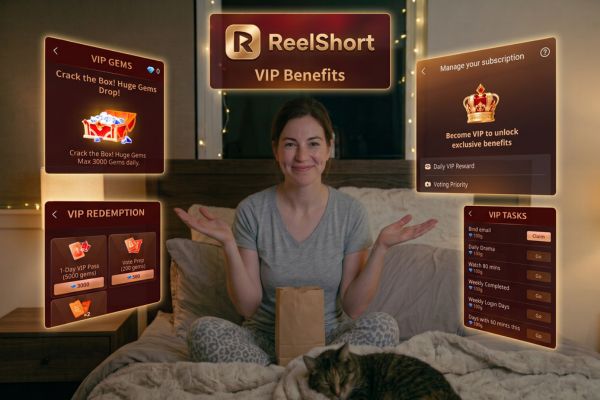 ReelShort VIP benefits