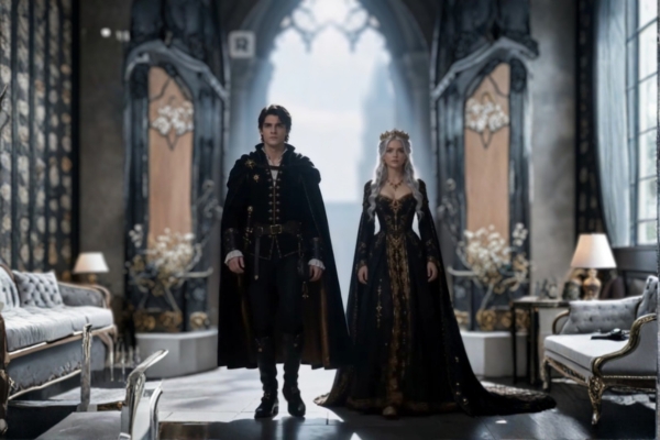 Caine and Princess Sylvia
