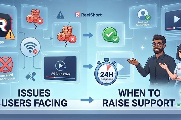 ReelShort Help Center When to Get Help