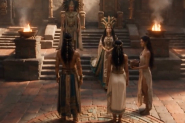 The Virgin Sacrifice Who Seduced a God full story plot