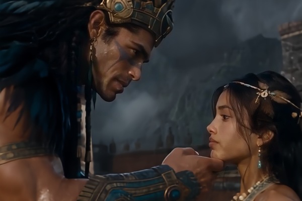 The Virgin Sacrifice Who Seduced a God Full