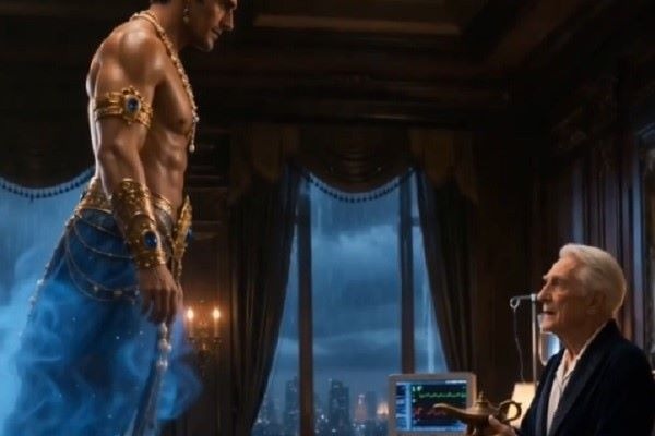 Elijah aparece como gênio diante de Steven Parrish