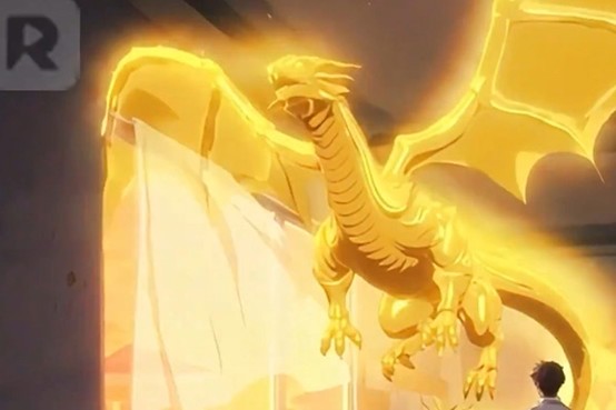 dragonul azur